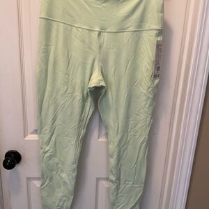 Lululemon Athletica Mint High-Rise Leggings